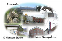 Lancaster, NH - Collage #2 (Rialto Theater)